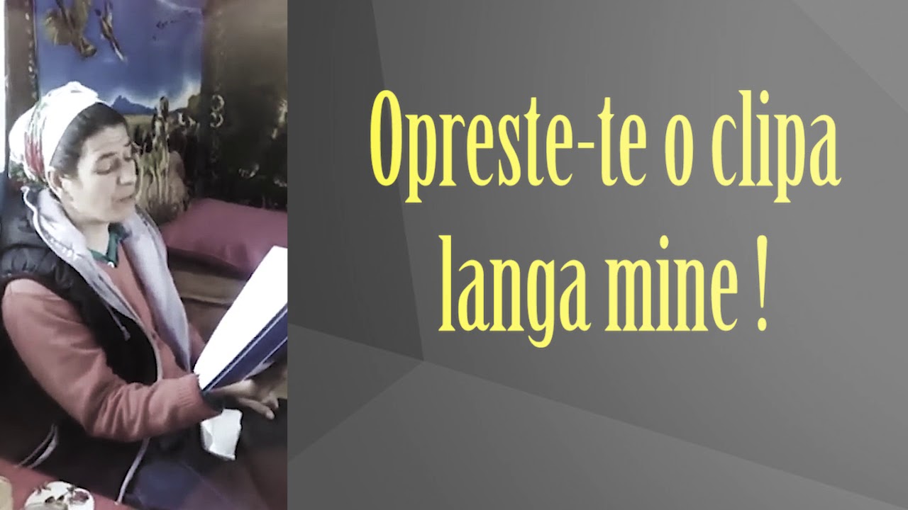 Opreste-te o clipa langa mine (cantare )