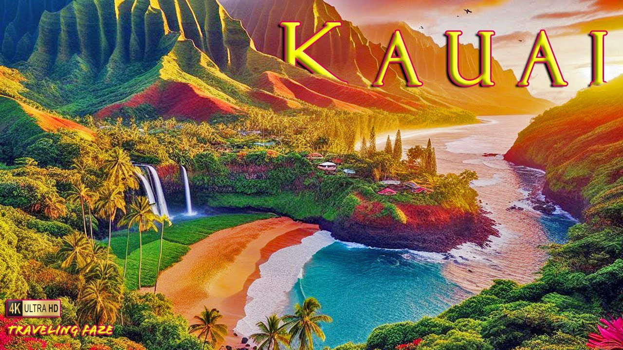 Visiting Kauai: Paradise in Hawaii 4K ~ Cinematic Travel Video