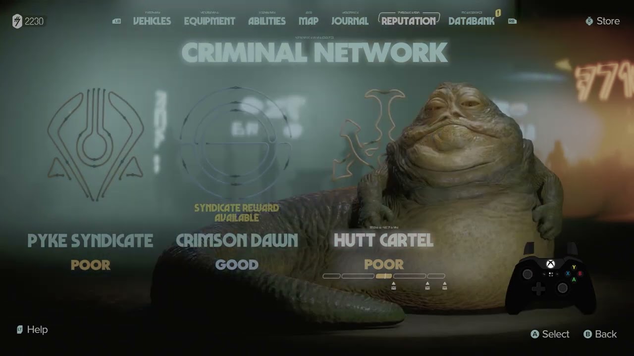How To Check Syndicate Reputation In Star Wars Outlaws