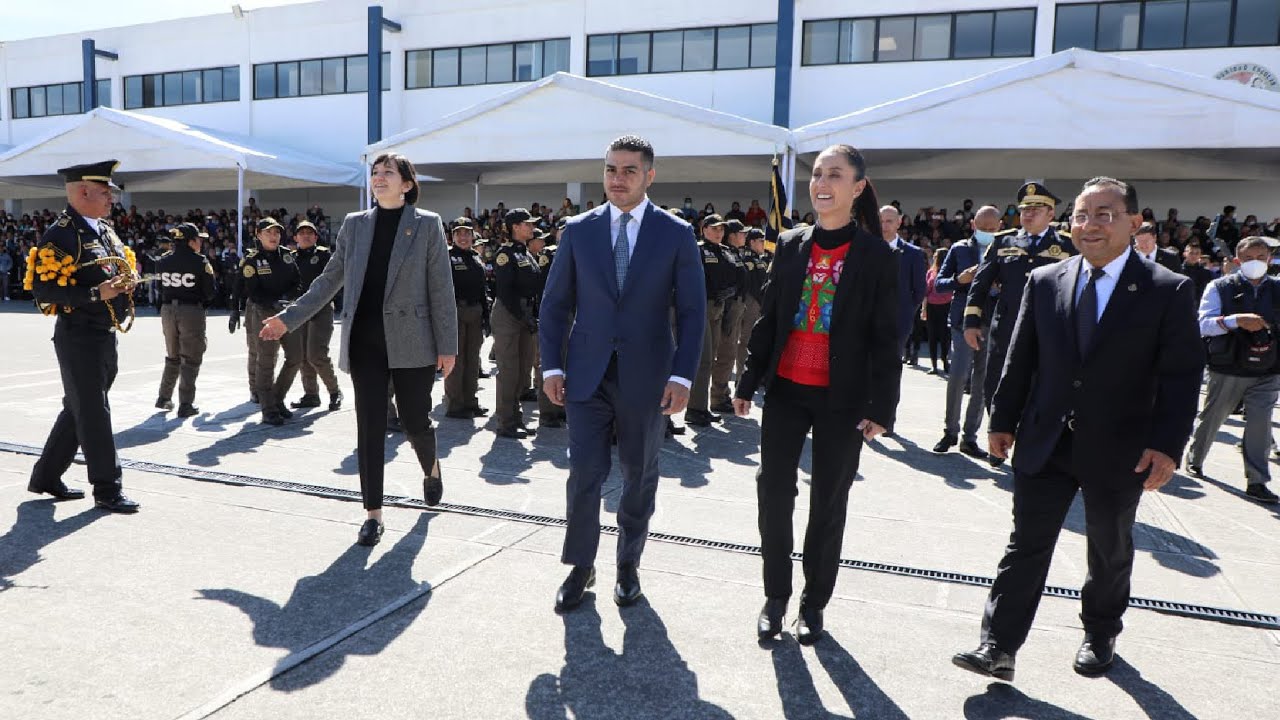 Ceremonia de Graduación de nuevos elementos de la Secretaría de Seguridad Ciudadana