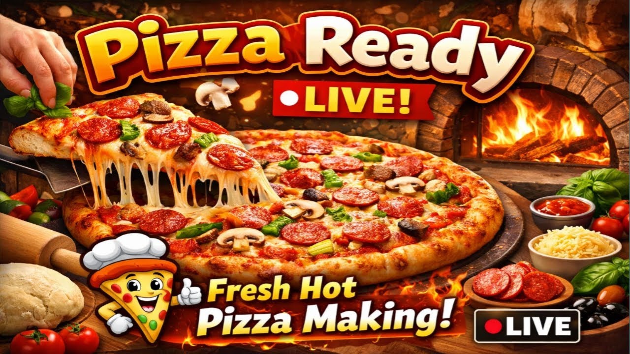 Pizza Ready 🍕 | Live Pizza Making Show 🔴