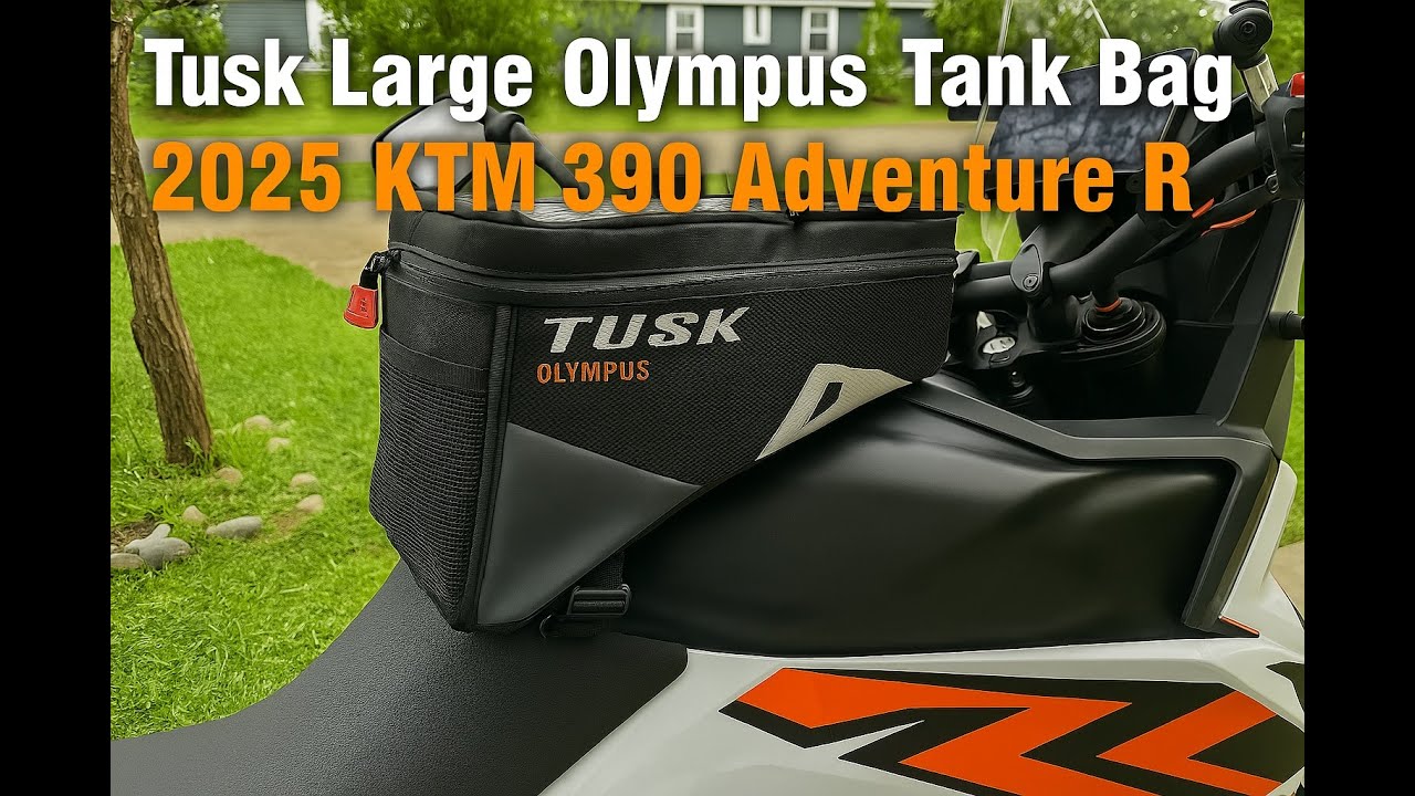 Tusk Tank Bag First Impressions - 2025 KTM 390 Adventure R