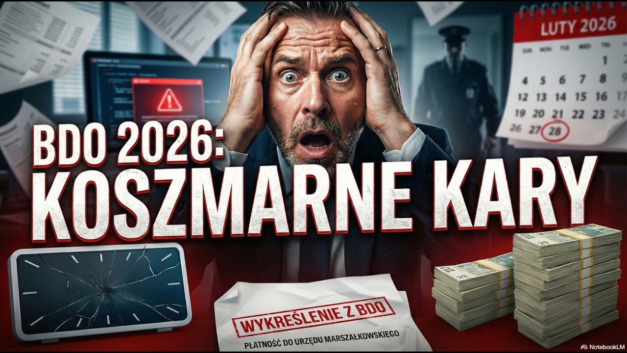 Kara 1 mln zł za BDO 2026! 🚨 Zapłać 200 zł, albo zablokują Twój biznes!
