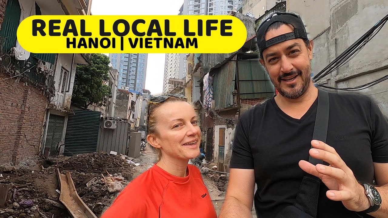 REAL LOCAL LIFE in HANOI - AMAZING to SEE!! - HANOI | VIETNAM Vlog