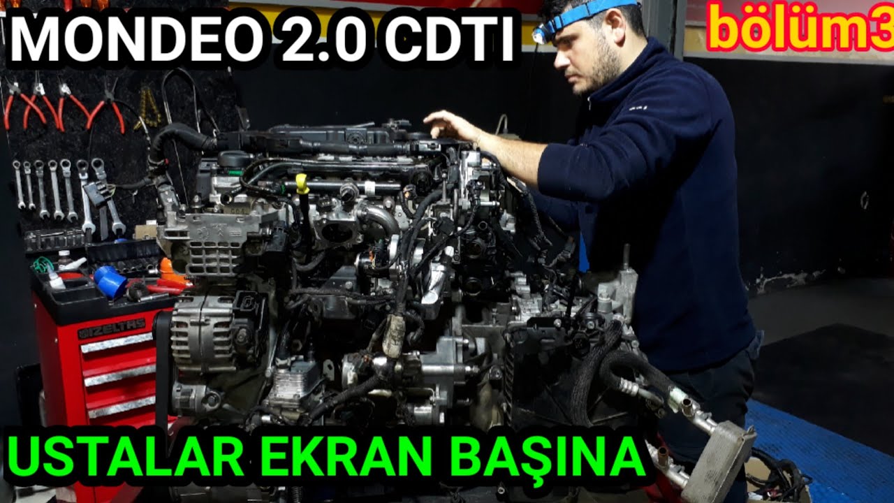 Bu Motorun Sırlarını Sizinle Paylaşıyoruz Triger Ve Pompa Sentesi (ford mondeo 2.0 tdci bölüm3)