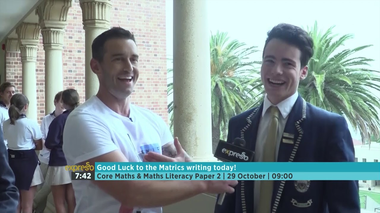 Live Crossing Part 1 - Reddam House - Matric Exams