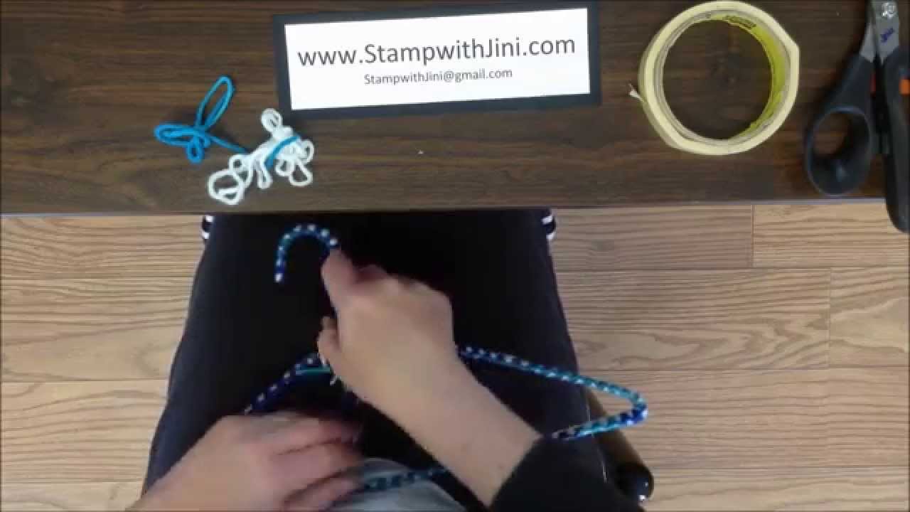 Stamp with Jini SLIP FREE YARN HANGERS by Jini Merck