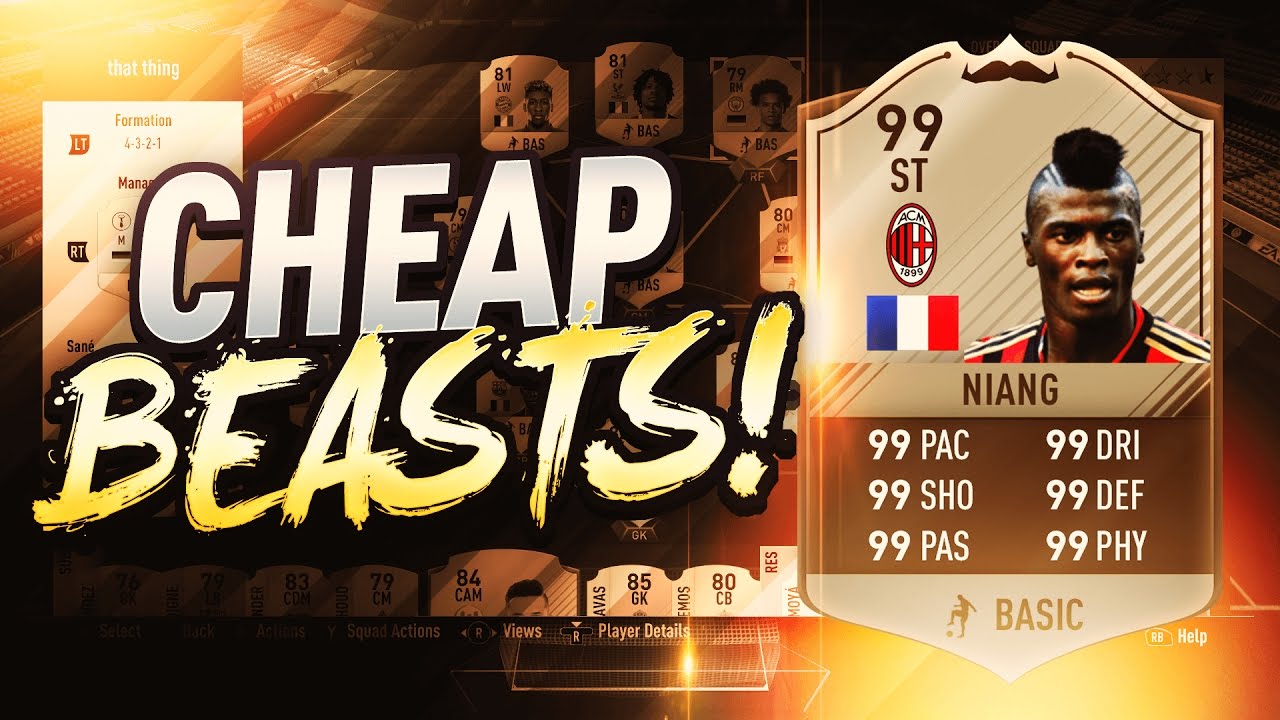 TOP 5 CHEAP BEASTS IN FIFA 17!!!
