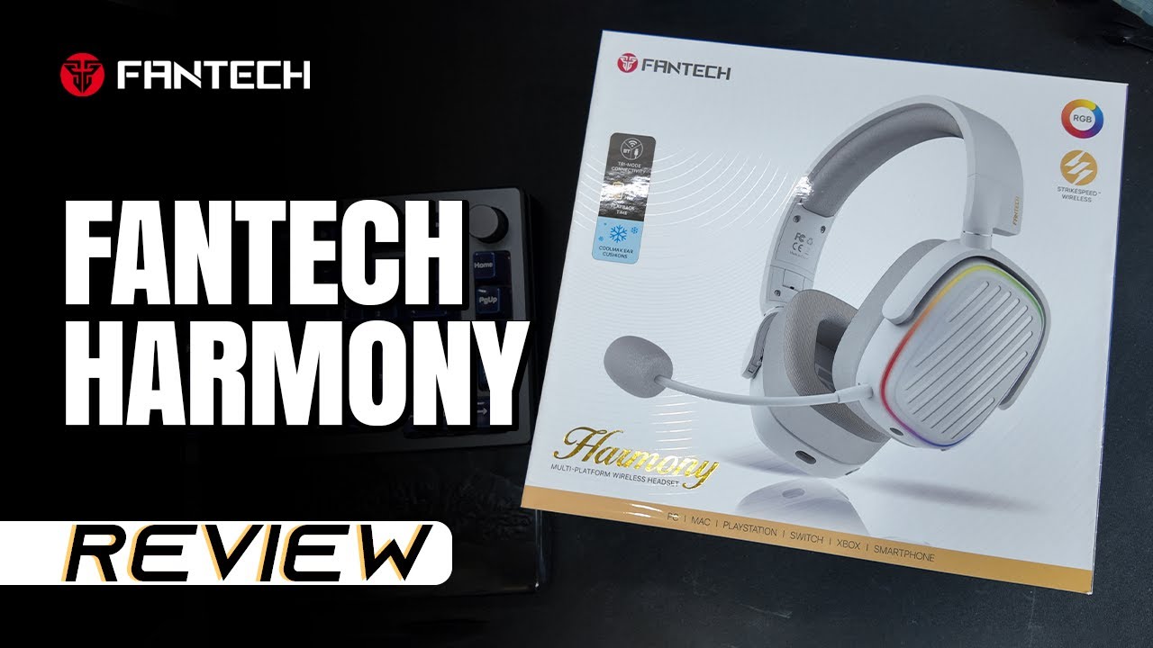 Fantech Harmony Tri-mode Headset Review [Eng Subbed] (Tagalog)