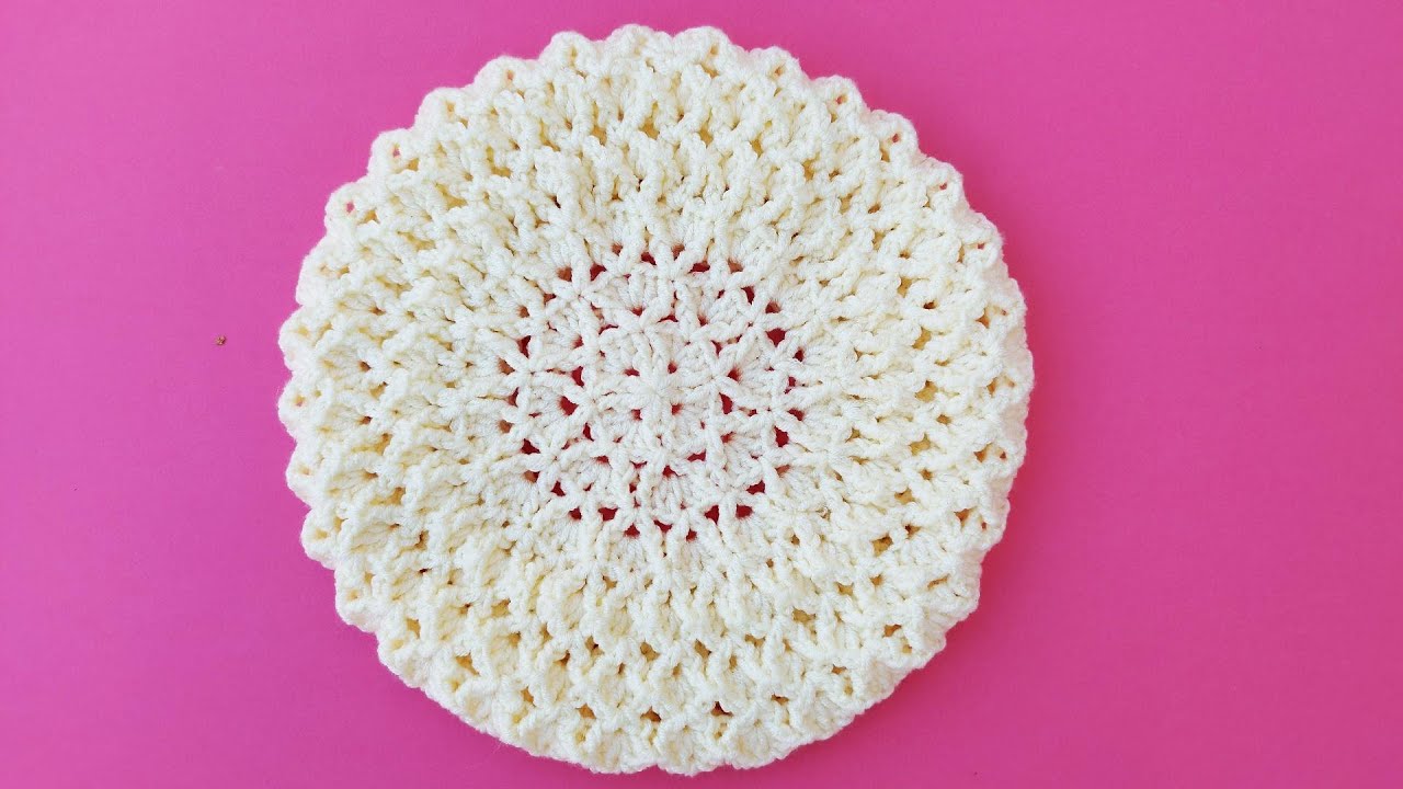 Descubre La Boina de Crochet en Relieve: El Accesorio Perfecto para Otoño e Invierno