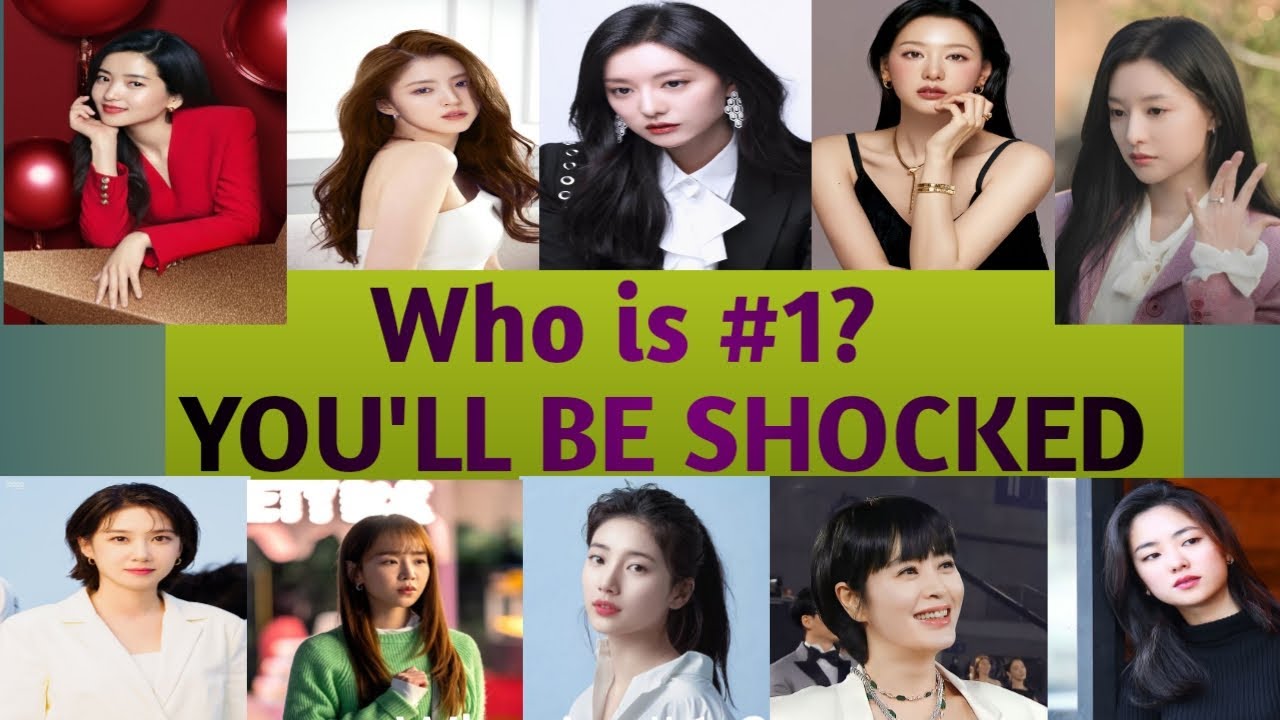 Who is #1? You Will Be 😲 Shocked | Top Korean Actress Revealed! 