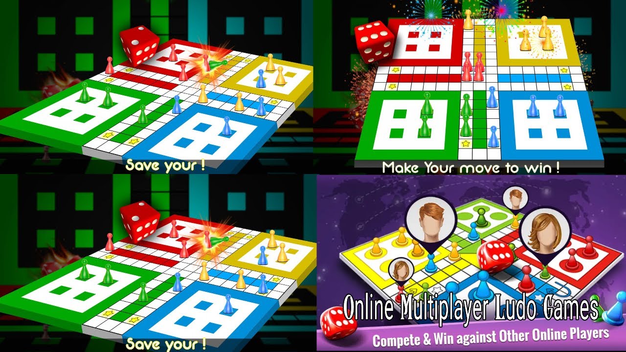 Ludo King Gameplay ♛ (Player Vs Computer) 4 Players Gameplay