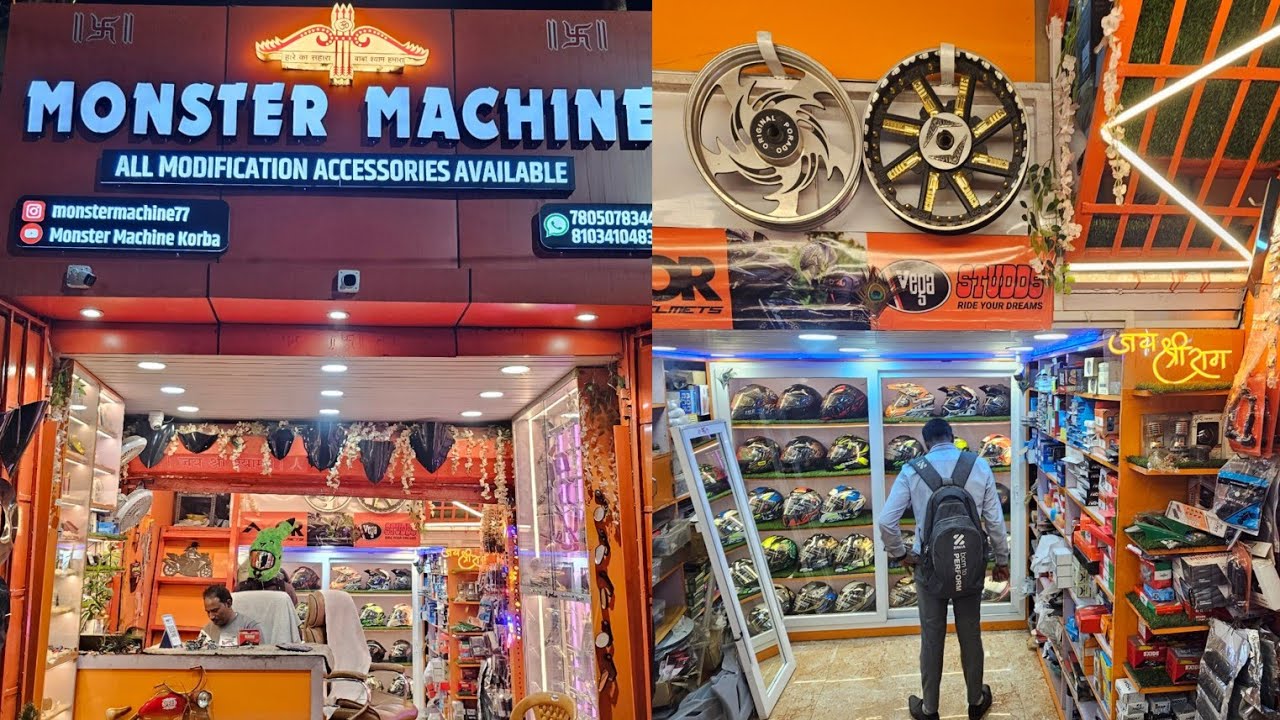 Monster Machine / Monster Machine Korba / All Modification Accessories Available