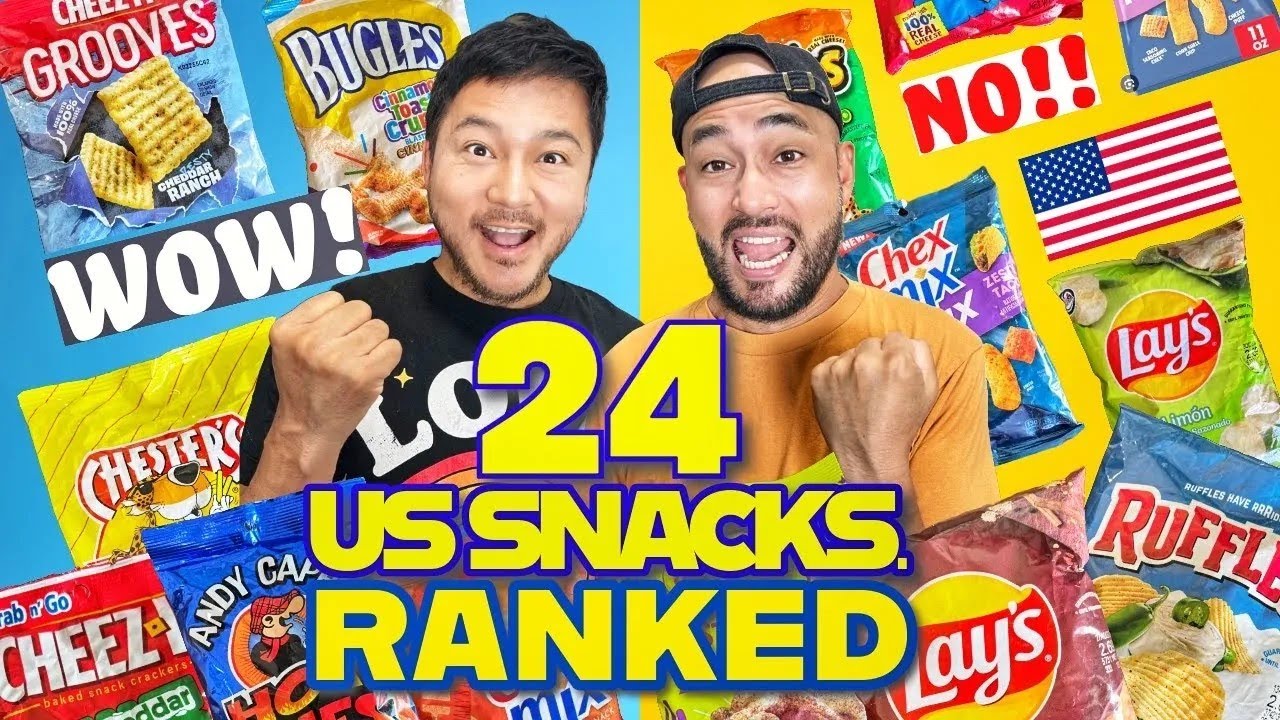 Japanese Guys Try American Snacks