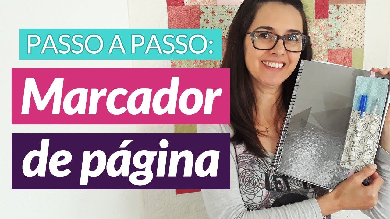 Marcador de página - Passo a Passo | Sil Cardoso