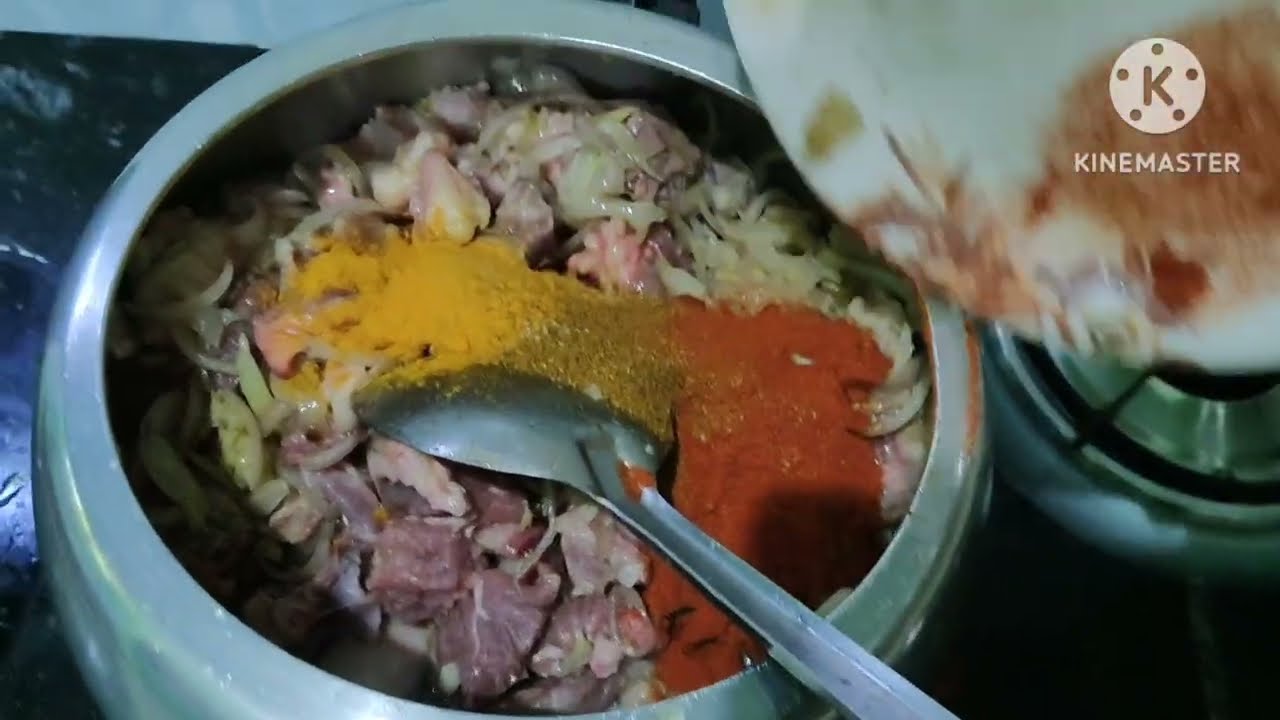 Assam style cooking Beff curry Recipe simple 😋😋😋