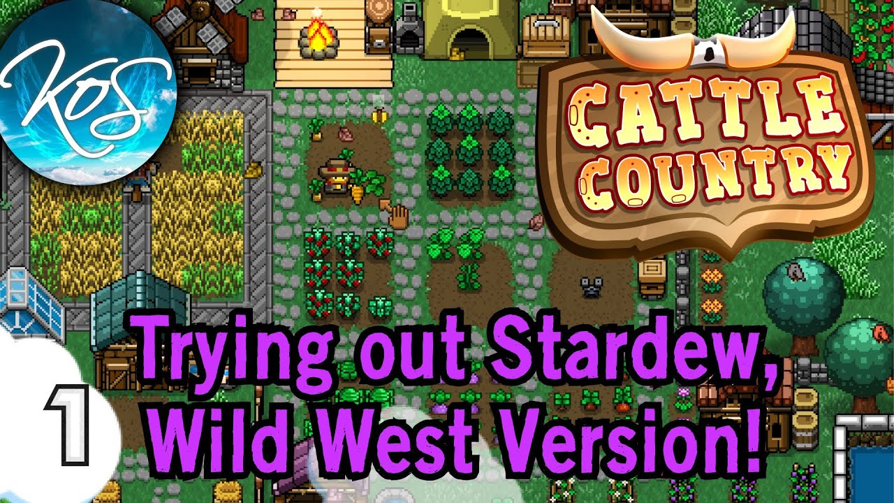 Cattle Country Closed Beta - Let's Start a Farm and Mine Some Minerals! (Stardew Valley farming game