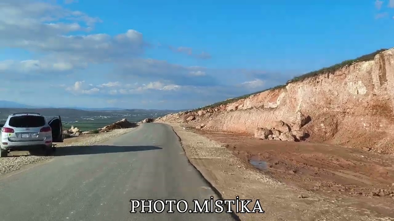 طريق جبل احلام باتجاه عفرين 😍❤️