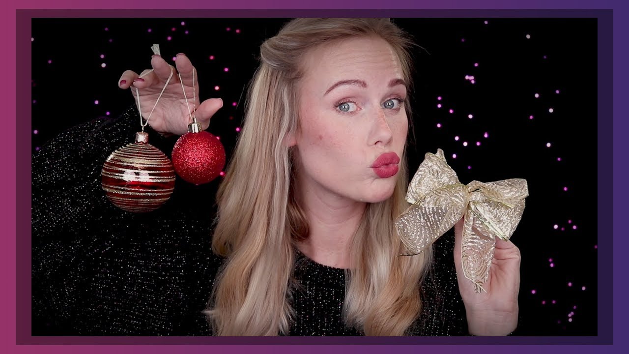 ASMR 🎁 show and tell 🎄 classic christmas ornaments