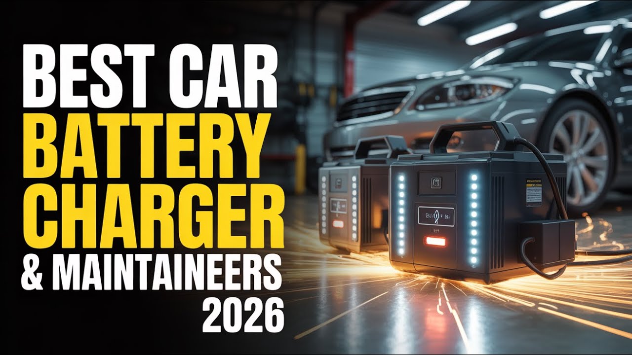 Top 5 Best Car Battery Charger & Maintainers in 2026! ⚡ Stay Powered & Never Get Stranded! 🚗💥