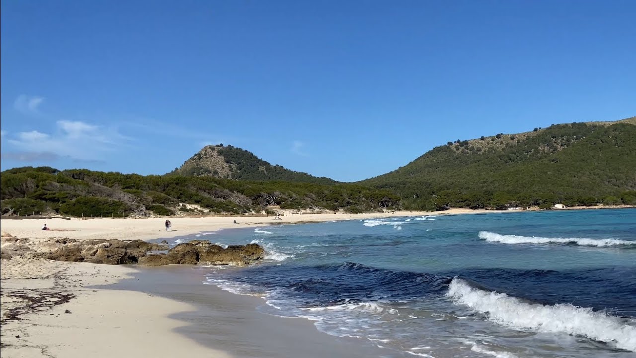 Cala Agulla  💛 Update Cala Ratjada 🌴  Traumstrände Mallorca 🇪🇸💛 17° Sonne & blauer Himmel Top💙