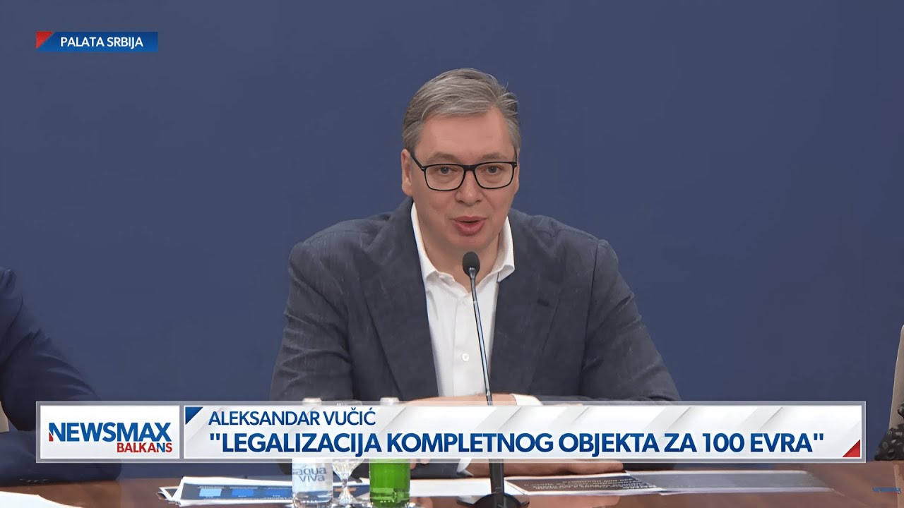 Legalizacija za 100 evra: Vučić najavio novi zakon, prijava građana do Nove godine