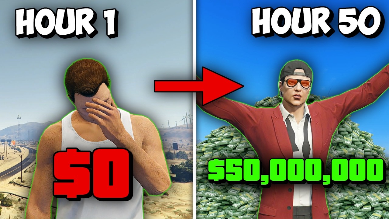 How Long Does Making $50 Million on a New Account in GTA Online Take?