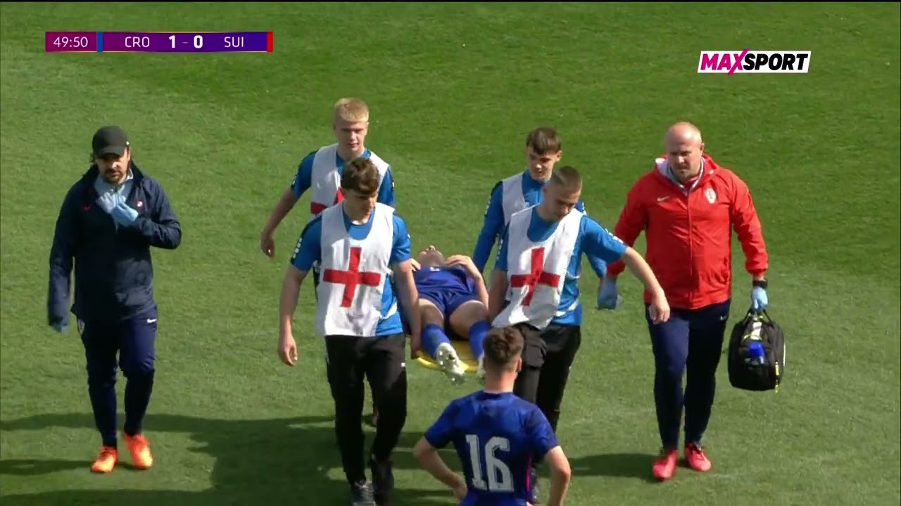 HRVATSKA U19 vs &Scaron;VICARSKA U19 4:1 (Kvalifikacije za U19 Europsko prvenstvo)