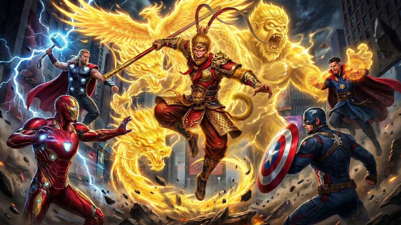 WHAT IF SUN WUKONG (THE MONKEY KING) ARRIVED IN THE MARVEL UNIVERSE?