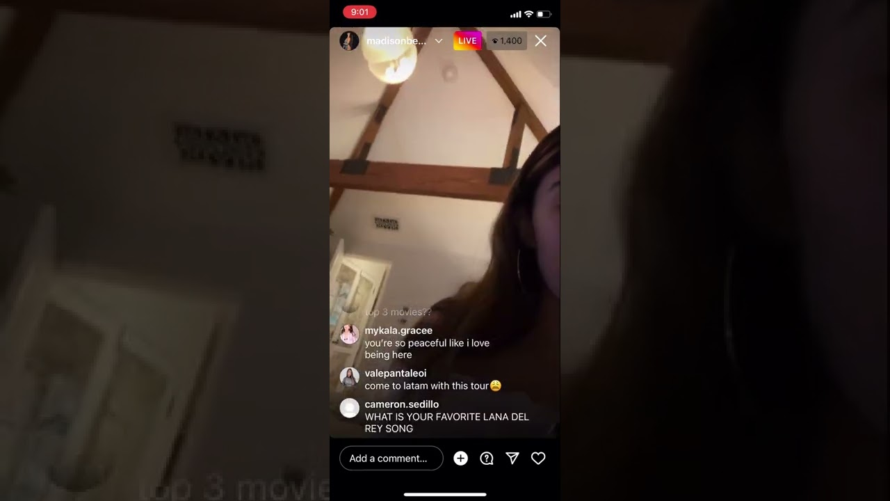 madison beer instagram live part 5