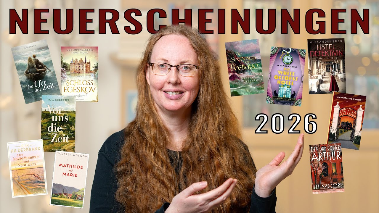 Buch Neuerscheinungen 2026 I Neue Bücher Januar, Februar und März 2026