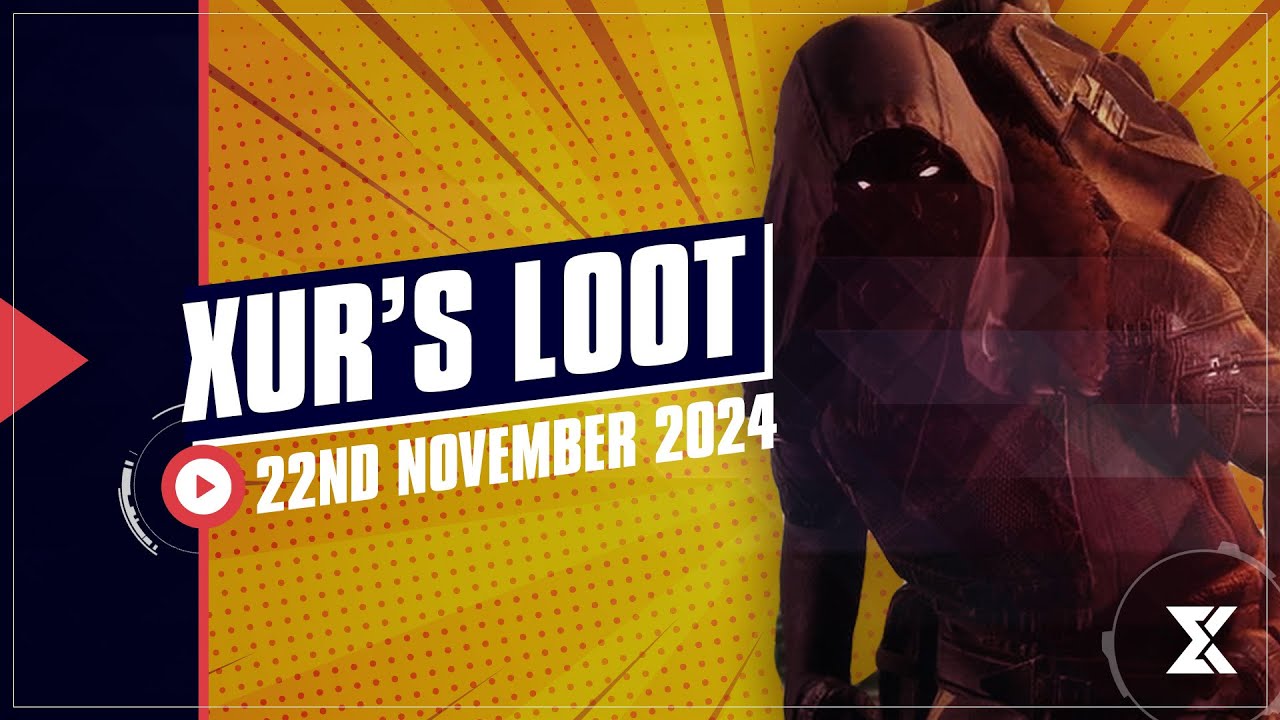 Xur has Exotic Class Items and Artifice Armor (Destiny 2 Xur 22nd November 2024)