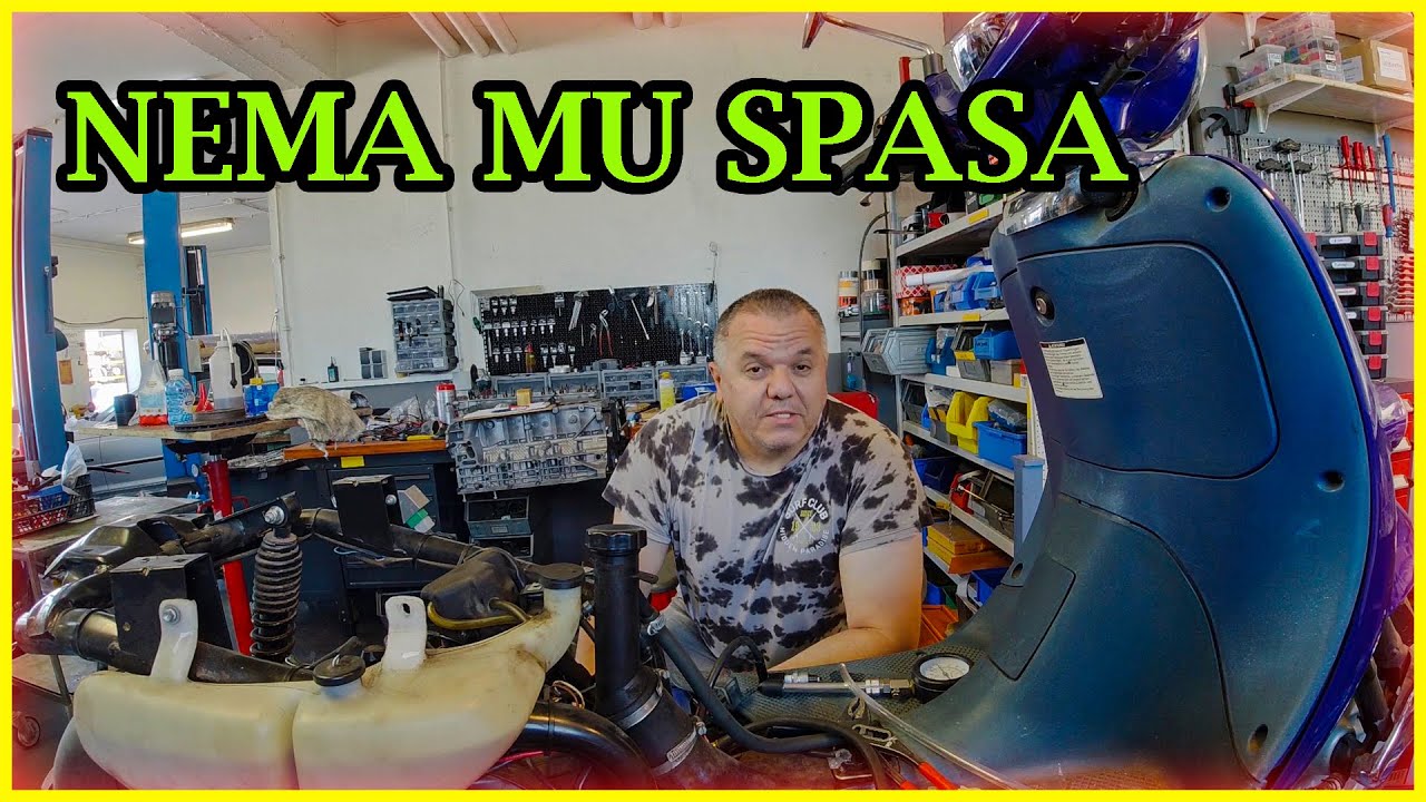 Sredjujemo najlepsi skuter do sada, APRILIA-Habana