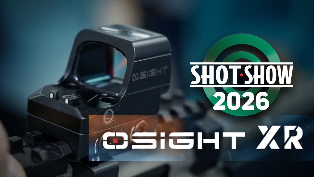 Перезаряжаемый оптический прицел OSIGHT XR — неразрушимый?! Выставка SHOT Show 2026