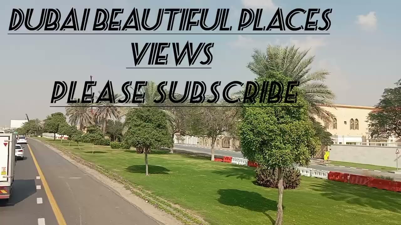 Dubai beautiful place views with @ExploreDubai11 please like and subscribe my YouTube channel #views