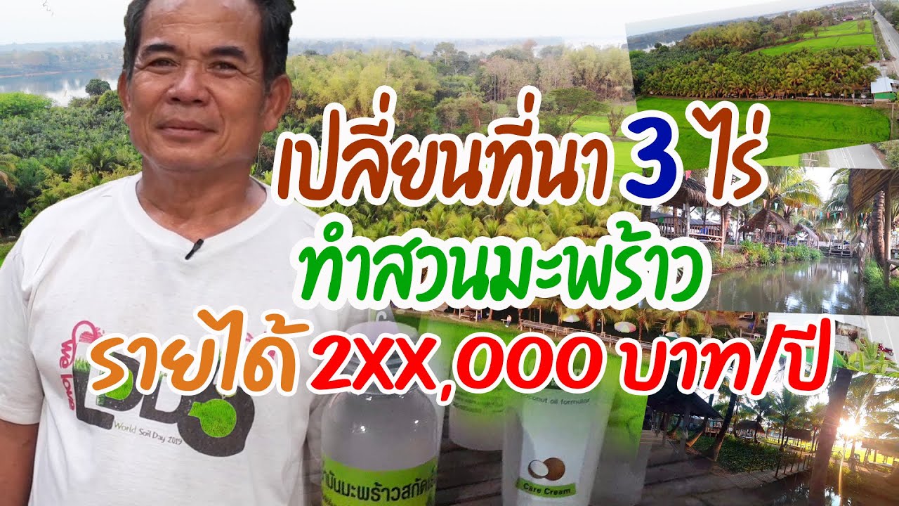 Ep.3 เมื่อคนบ้าเปลี่ยนที่นามาทำสวนมะพร้าว | เกษตรกร The Backbone