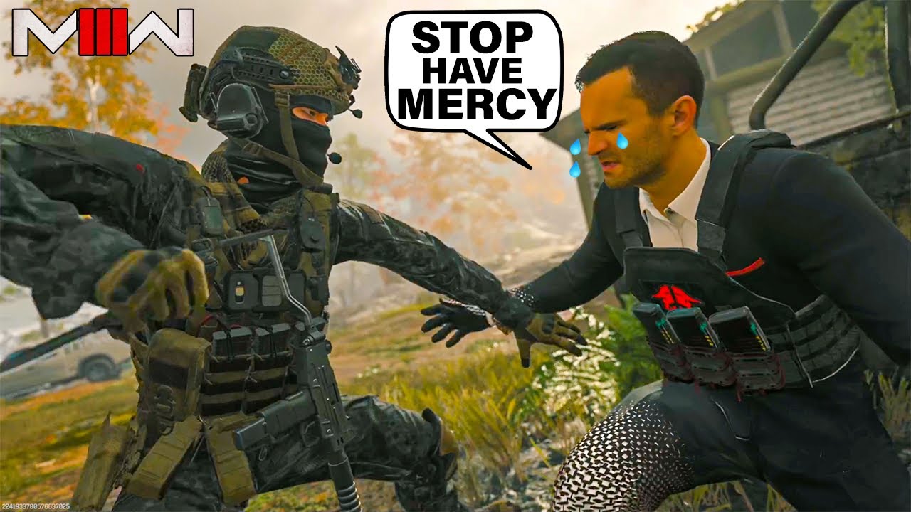 Hilarious MW3 Execution causes players to RAGE QUIT (Funny Moments)