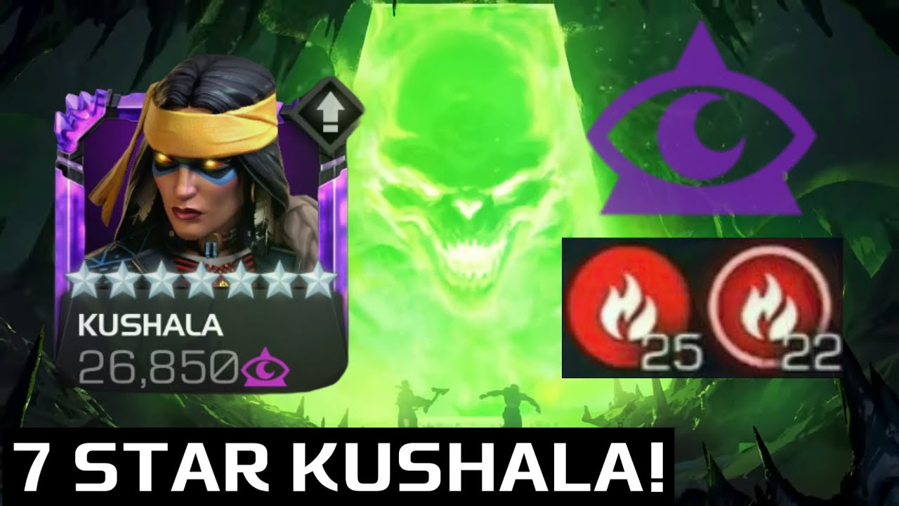 7 STAR KUSHALA SHOWCASE: An Unbelievable Mystic Goddess! | Mcoc