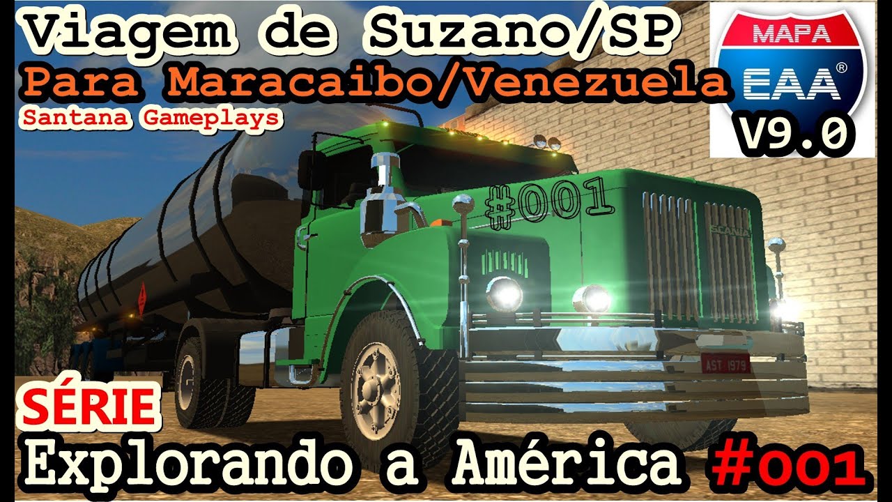 S&eacute;rie EAA V9.0 #001 - Viagem Completa de Suzano-SP para Itarar&eacute;-SP l Logitech G27 [Full HD]