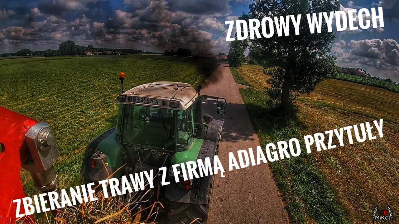 ☆II POKOS 2020☆ZBIERANIE TRAWY Z FIRMĄ ADIAGRO PRZYTUŁY☆EKSTREMALNE WARUNKI☆ZDROWY WYDECH☆