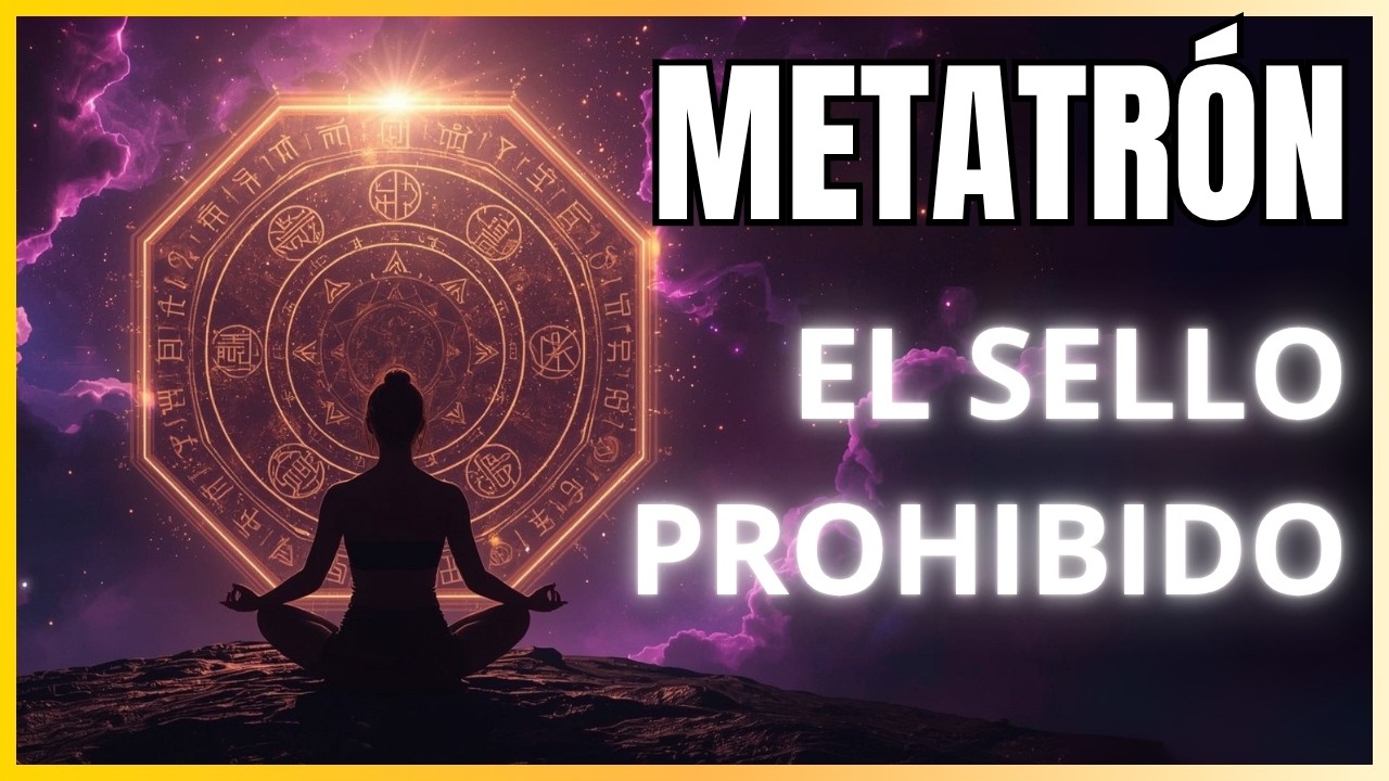 DESPIERTA TU SER DIVINO ✨: MEDITACIÓN PROHIBIDA de METATRÓN y el SELLO SAGRADO 🔮