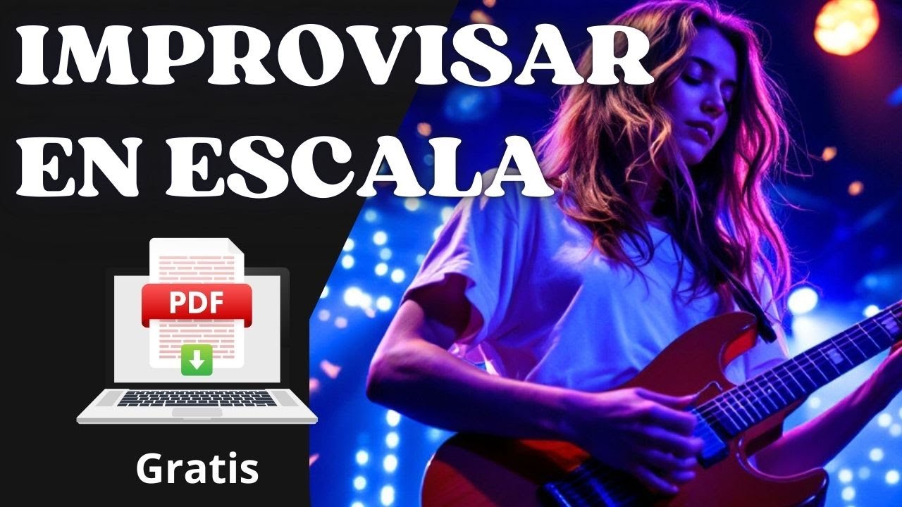 Improvisar en escala Diatónica y Pentatónica - Ejercicios en Guitarra
