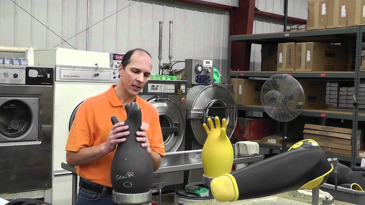 IRBY Rubber Glove Testing Process