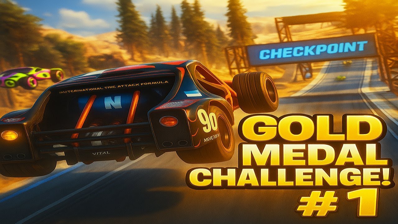 Trackmania Turbo White Series &ndash; Gold Medal Speedrun! (Did I Win?) Find Out!