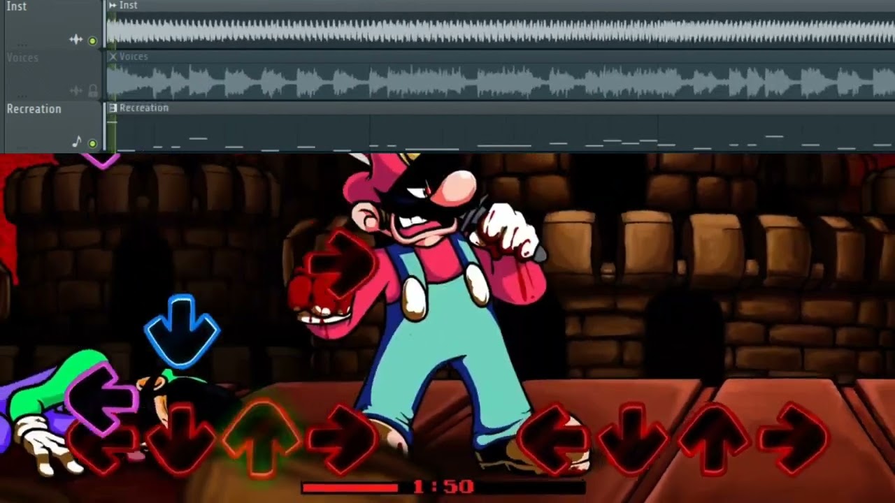 [FNF / UPDATED] No Hope FLP / MIDI Recreation | Mario's Madness V2