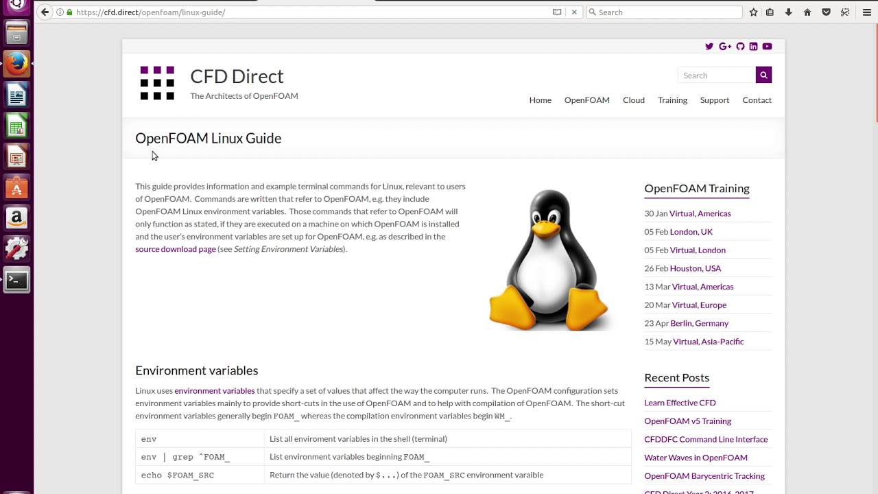OpenFOAM: Installation, Introduction and First Simulation