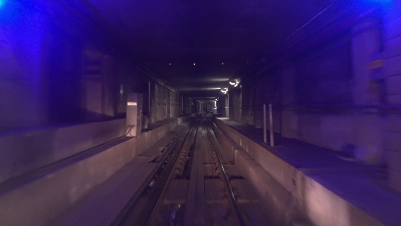 Vancouver SKYTRAIN FULL RIDE: EXPO LINE EASTBOUND END-TO-END Waterfront to King George Stn, Sunset