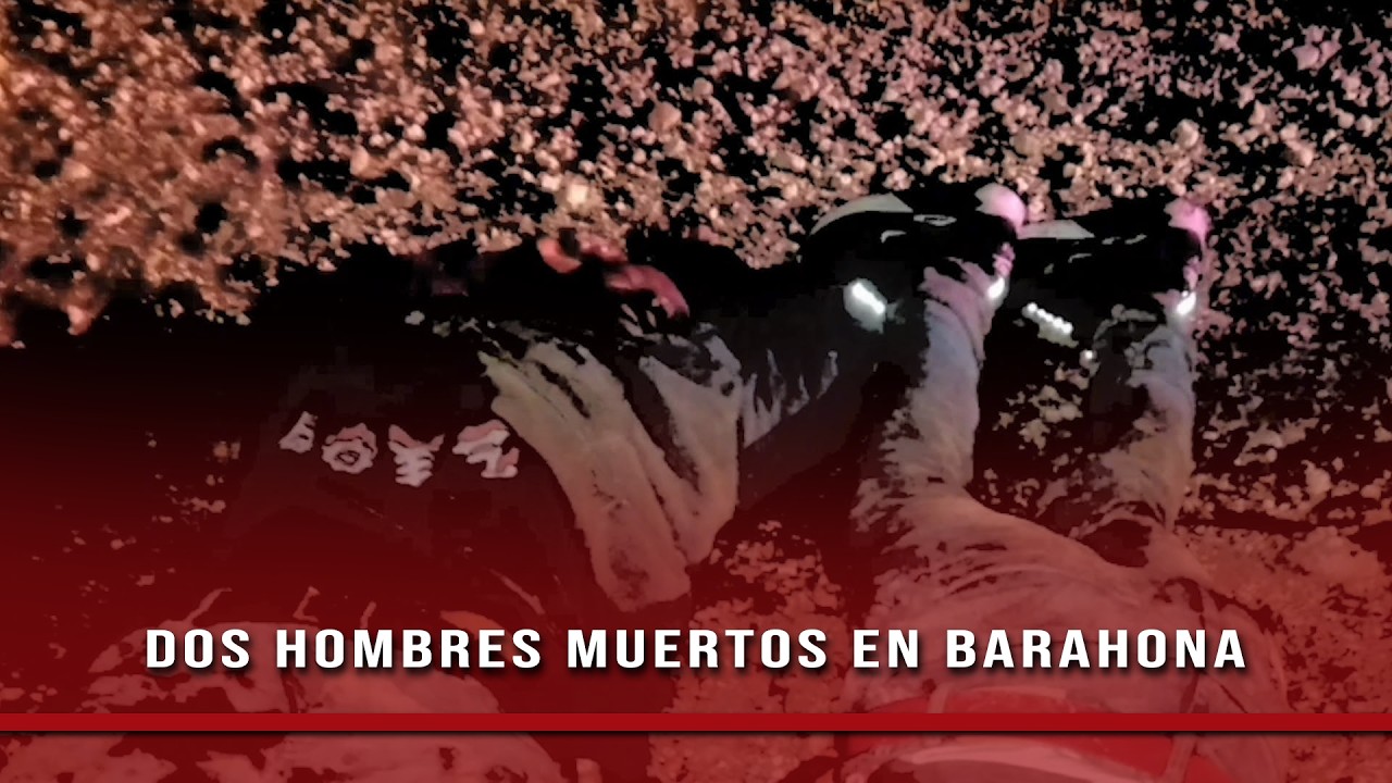 Dos hombres son asesinados a puñaladas en localidad de Barahona