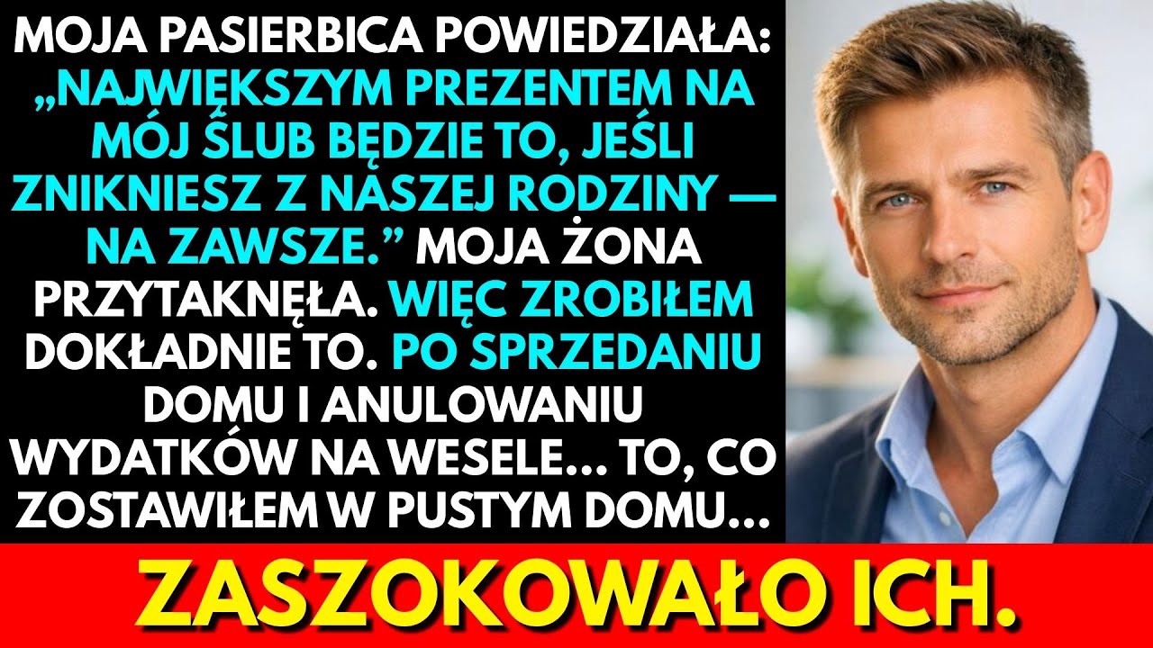 Pasierbica Kazała Mi Zniknąć Na Zawsze, Więc Sprzedałem Dom