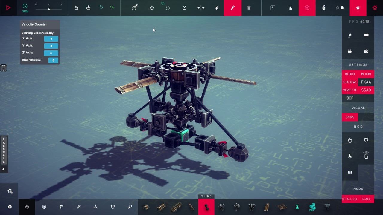 How to build a Swashplate (Besiege)